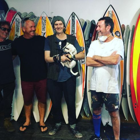 ゲーリー・エルカートン Mt Woodgee Surfboards