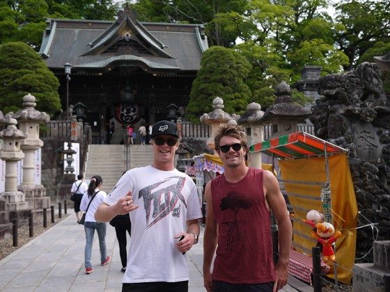 マウントウッジライダーのティムが来日
