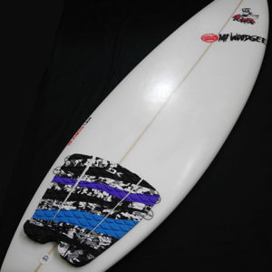 #kng033 中古 Mt Woodgee Surfboards 6’2 KONG