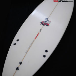 #kng033 中古 Mt Woodgee Surfboards 6’2 KONG