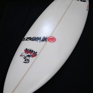 #kng033 中古 Mt Woodgee Surfboards 6’2 KONG