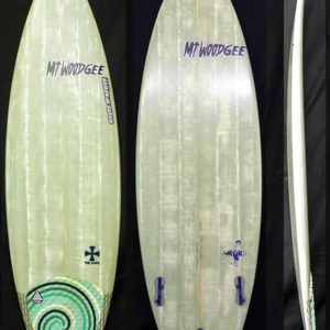 #snt054 中古 Mt Woodgee Surfboards 5’9 SAINT